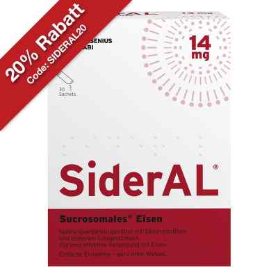 SiderAL Eisen 14 mg Cola bei erhöhtem Eisenbedarf
