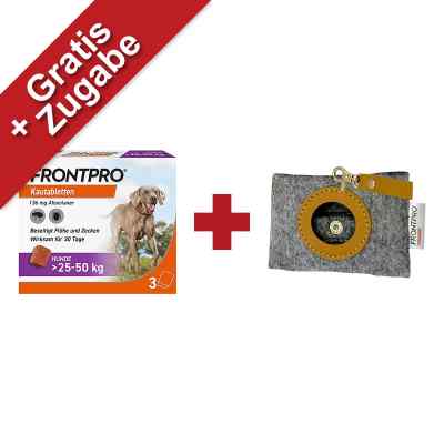 FRONTPRO Kautabletten für Hunde 25-50 kg 3 stk von Boehringer Ingelheim VETMEDICA GmbH PZN 18654305