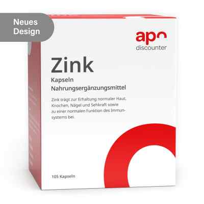 Zink Kapseln 10 mg von apodiscounter