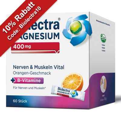 Biolectra Magnesium 400 mg Nerven & Muskeln Vital