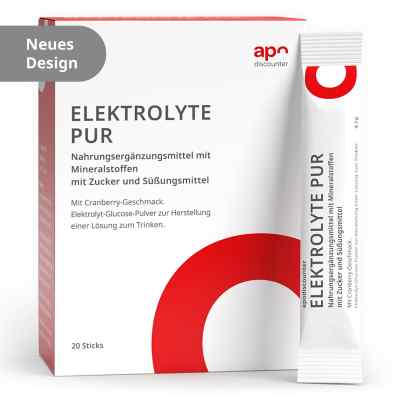 Elektrolyte Pur Sticks von apodiscounter 