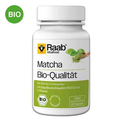 Raab Vitalfood Matcha Bio Kapseln