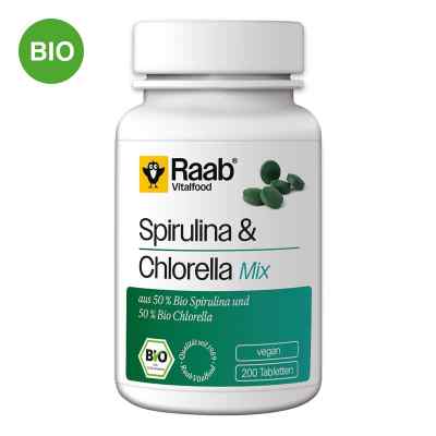 Raab Vitalfood Spirulina+Chlorella Bio Pulver