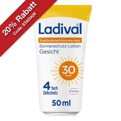 Ladival Empfindl. & Normale Haut Sonnenschutz LSF 30 Gesicht