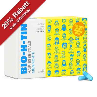 Bio-H-Tin Hair Essentials Men Forte Kapseln