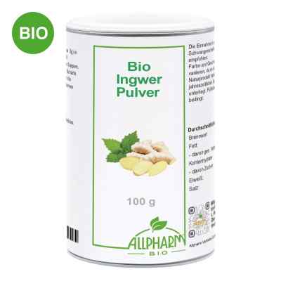 Bio Ingwer Allpharm Premium Pulver 100 g von ALLPHARM Vertriebs GmbH PZN 19512814