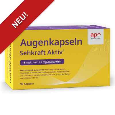 Augenkapseln Lutein + Zeaxanthin von apodiscounter