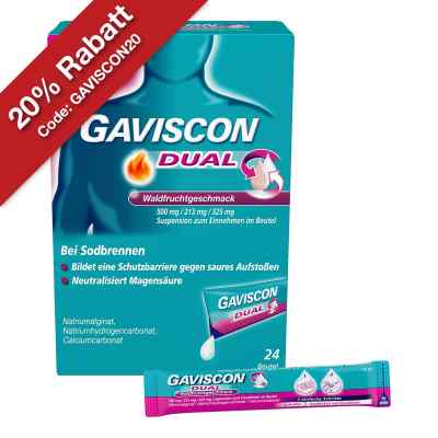 Gaviscon Dual Suspension Waldfrucht