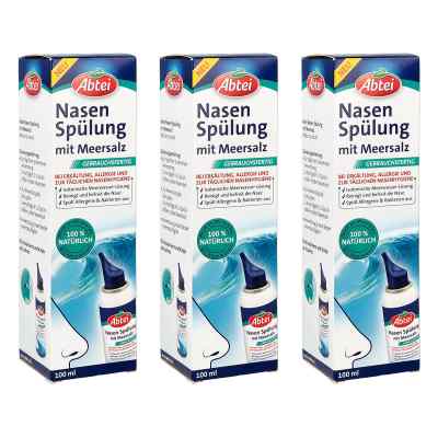 Abtei Nasenspülung mit Meersalz - bei Erkältung und Allergie 