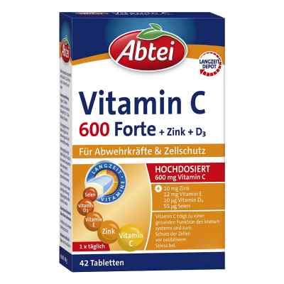 Abtei Vitamin C 600 Forte Plus