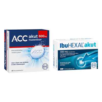 Acc akut 600mg Hustenlöser 40 stk+ Ibuhexal akut 400mg 50 stk