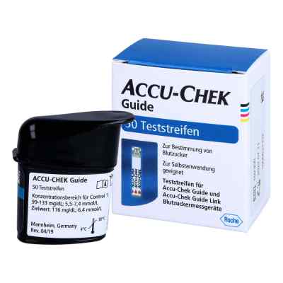 Accu Chek Guide Teststreifen 50 stk von + Prisoma GmbH PZN 16811166