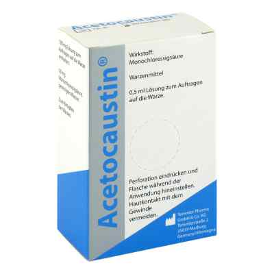 Acetocaustin Lösung 0.5 ml von HORMOSAN Pharma GmbH PZN 03055740