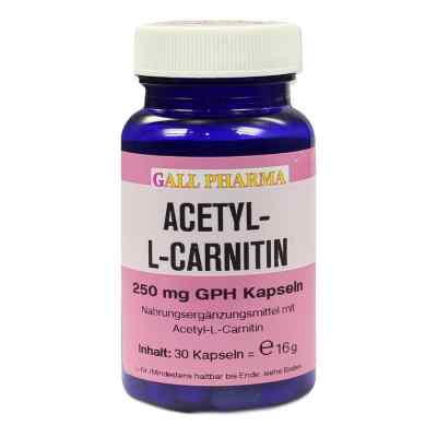 Acetyl-l-Carnitin 250 mg Kapseln 30 stk von GALL-PHARMA GmbH PZN 02367325