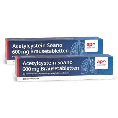 Acetylcystein 600 mg Hustenlöser Brausetabletten 