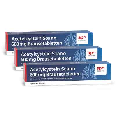 Acetylcystein 600 mg Hustenlöser Brausetabletten 