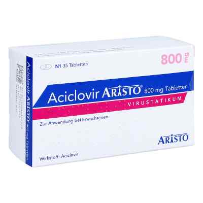 Aciclovir Aristo 800mg 35 stk von Aristo Pharma GmbH PZN 06434277