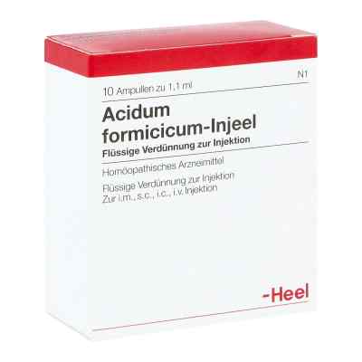 Acidum Formicicum Injeel Ampullen 10 stk von Biologische Heilmittel Heel GmbH PZN 00006801