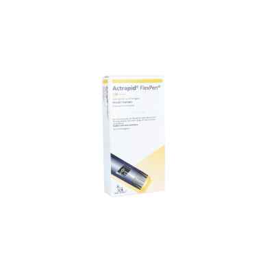 Actrapid Flexpen 100 I.e./ml iniecto -lsg.i.fertigpen 5X3 ml von Novo Nordisk Pharma GmbH PZN 00536752