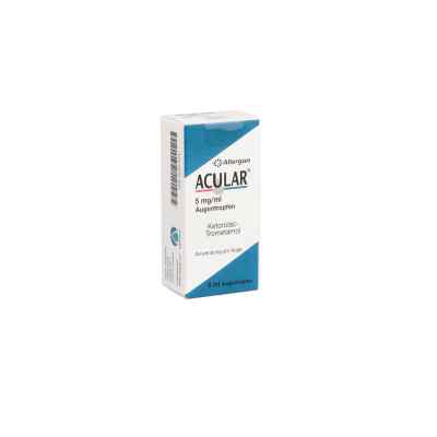 Acular 5 mg/ml Augentropfen 5 ml von Orifarm GmbH PZN 02647929