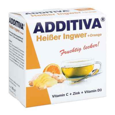 Additiva Heisser Ingwer+orange Pulver 120 g von Dr.B.Scheffler Nachf. GmbH & Co. PZN 10627562