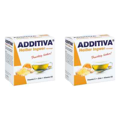 Additiva Heisser Ingwer+Orange Pulver