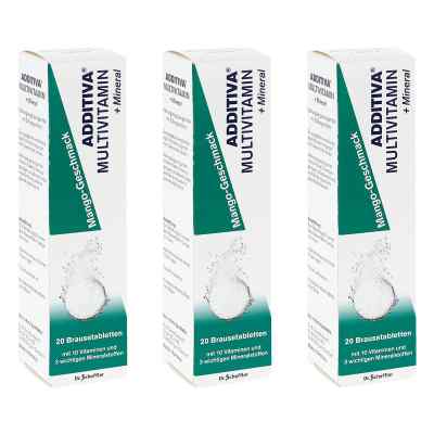 Additiva Multivitamin + Mineral Mango-Geschmack Brausetabletten