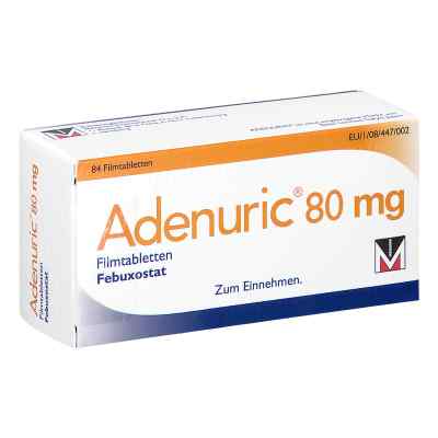 Adenuric 80 Mg Filmtabletten 84 stk von Abacus Medicine A/S PZN 18908036