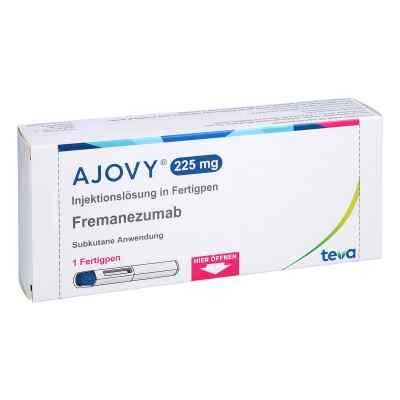 Ajovy 225 mg Injektionslösung i.e.Fertigpen 1 stk von Teva GmbH PZN 16061423