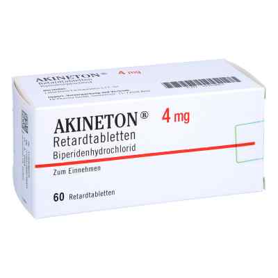 Akineton 4 mg retard Tabletten 60 stk von FD Pharma GmbH PZN 10353863