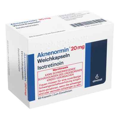 Aknenormin 20 mg Weichkapseln 60 stk von ALMIRALL HERMAL GmbH PZN 03655776