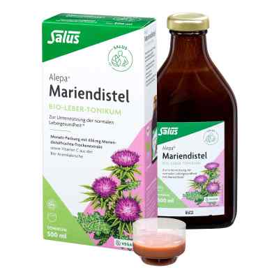 Alepa Mariendistel Bio-Leber-Tonikum 500 ml von SALUS Pharma GmbH PZN 13475905