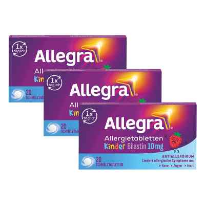 Allegra Allergietabletten für Kinder – Schmelztabletten