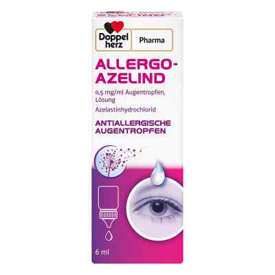 Allergo-azelind 0,5 Mg/ml Augentropfen Lösung 6 ml von Queisser Pharma GmbH & Co. KG PZN 17273707