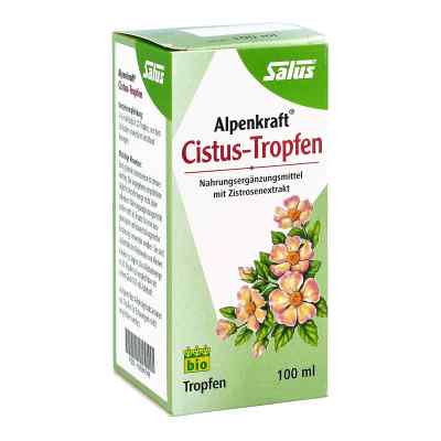 Alpenkraft Cistus-tropfen Bio Salus 100 ml von SALUS Pharma GmbH PZN 16624748