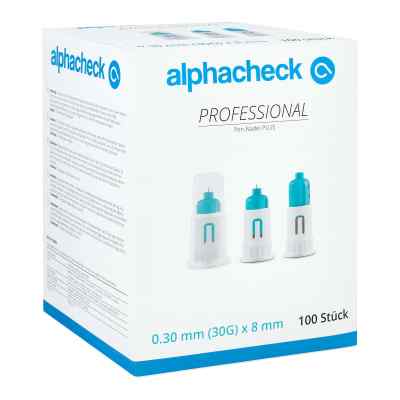 Alphacheck professional Pen-nadel Plus 30 Gx8 mm 100 stk von Berger Med GmbH PZN 11531077
