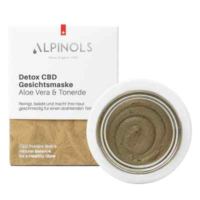 Alpinols Detox CBD Gesichtsmaske 50 ml von Swiss Organic Partners AG PZN 18410974