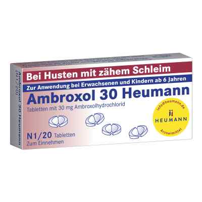 Ambroxol 30 Heumann 20 stk von HEUMANN PHARMA GmbH & Co. Generi PZN 03882118