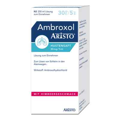 Ambroxol Aristo Hustensaft 30mg/5ml 250 ml von Aristo Pharma GmbH PZN 11112216