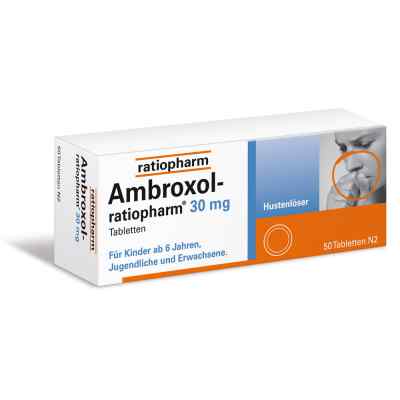 Ambroxol ratiopharm 30mg Hustenlöser 50 stk von ratiopharm GmbH PZN 00680822