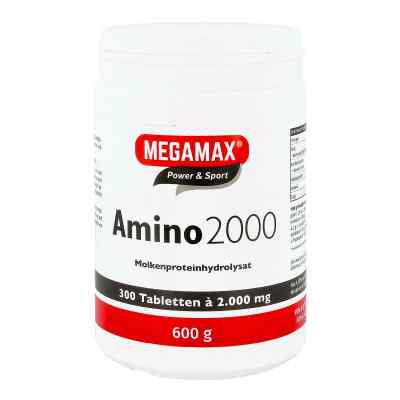 Amino 2000 Megamax Tabletten 300 stk von Megamax B.V. PZN 07346078