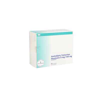 Amlodipin/valsartan Heumann 5 mg/160 mg Filmtabletten  98 stk von HEUMANN PHARMA GmbH & Co. Generi PZN 14214957