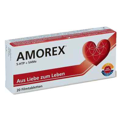 Amorex Tabletten bei Liebeskummer und Trennung 20 stk von COROPHARM GmbH PZN 09089042