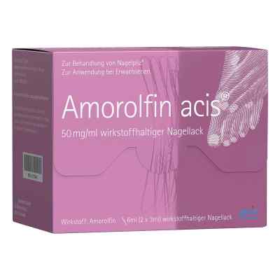 Amorolfin acis 50 mg/ml wirkstoffhalt.Nagellack