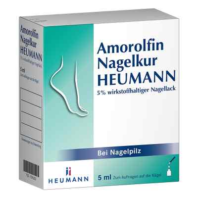 Amorolfin Nagelkur bei Nagelpilz Heumann 5%