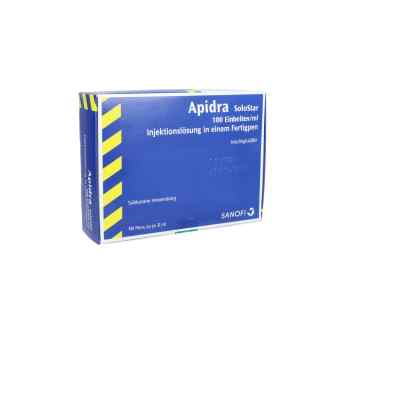 Apidra 100 Einheiten/ml SoloStar Fertigpen 10X3 ml von EurimPharm Arzneimittel GmbH PZN 06945871