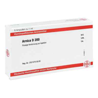 Arnica D200  Ampullen 8X1 ml von DHU-Arzneimittel GmbH & Co. KG PZN 11704141