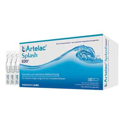 Artelac Splash EDO Augentropfen für trockene brennende Augen 60X0.5 ml von Dr. Gerhard Mann PZN 07707010