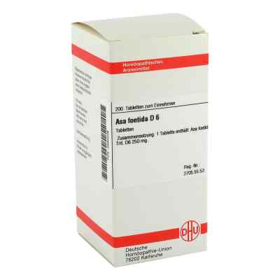 Asa Foetida D6 Tabletten 200 stk von DHU-Arzneimittel GmbH & Co. KG PZN 02894036