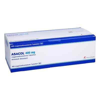 Asacol 400mg 300 stk von Tillotts Pharma GmbH PZN 06344255